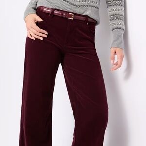 Meg Corduroy Wide Leg Jean (Kut from the Kloth)